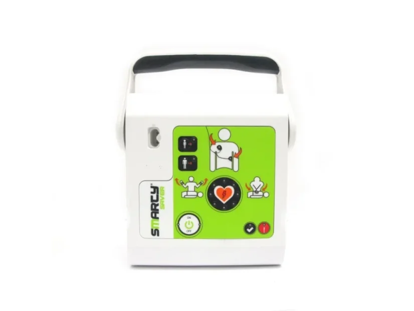 AED Smarty Saver - defibrilátor s univerzálními elektrodami