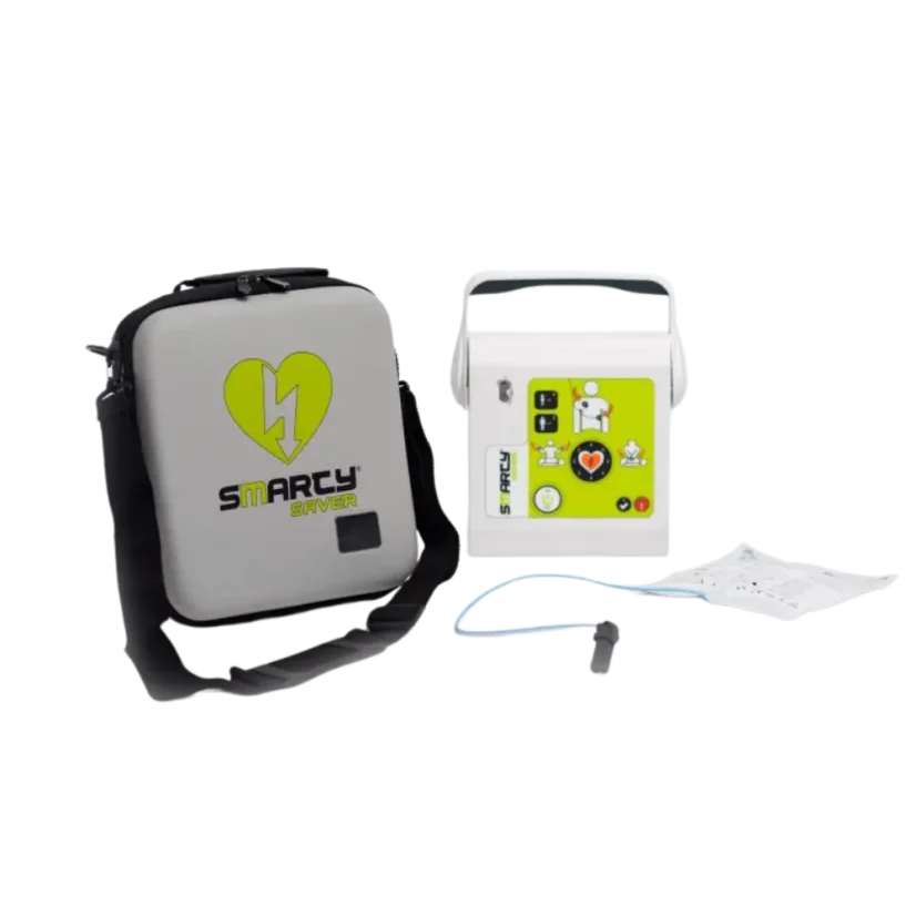 AED Smarty Saver - defibrilátor s univerzálními elektrodami