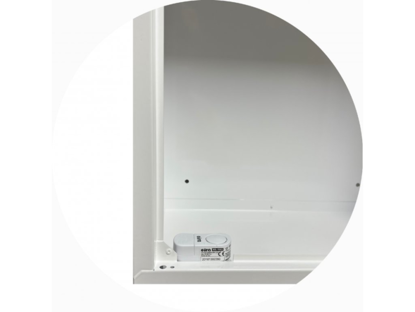 Defibrilátorová skříň (AED) s alarmem, bílá EURO