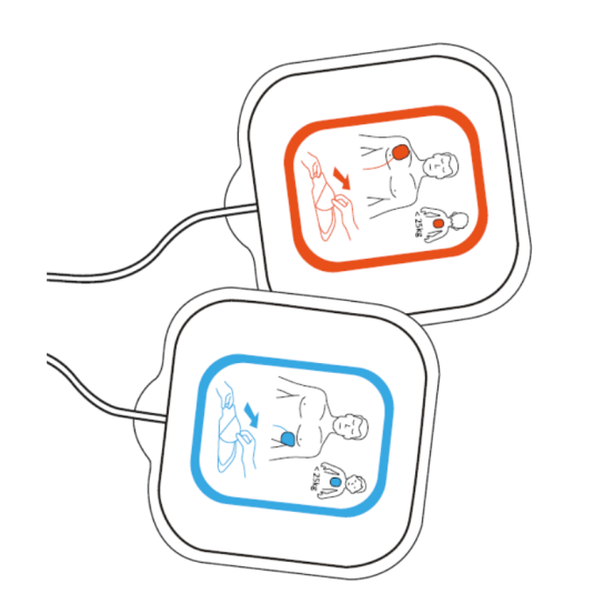 Elektrody univerzální pro AED REANIBEX 100