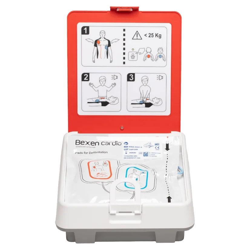 AED Defibrilátor Reanibex 100 – pohled 3