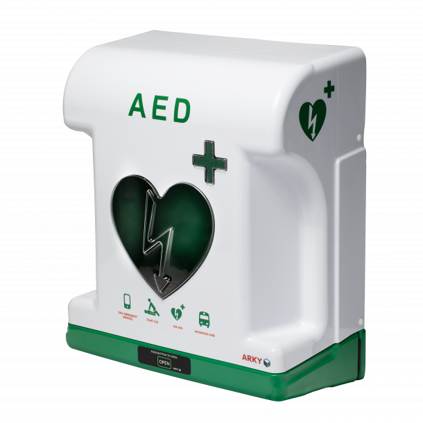 ARKY CORE Classic venkovní AED skříňka s alarmem 2