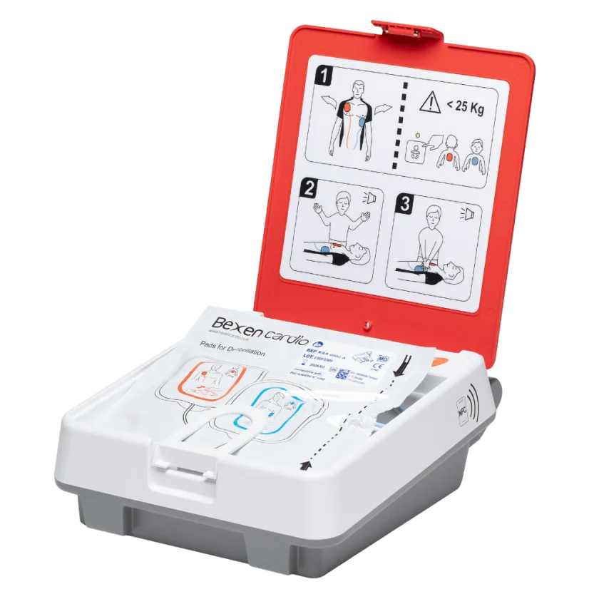 AED Defibrilátor Reanibex 100 – pohled 4
