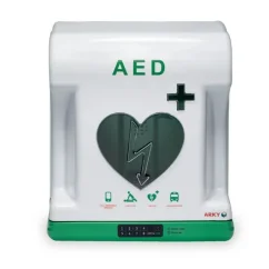 ARKY CORE PLUS venkovní AED skříňka s alarmem a PIN zámkem ARKY CORE PLUS venkovní AED skříňka s alarmem a PIN zámkem