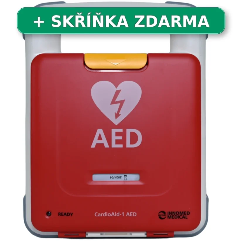 AED Defibrilátor CardioAid-1 360J – pohled 1